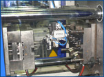 plastic sampling by injection moulding